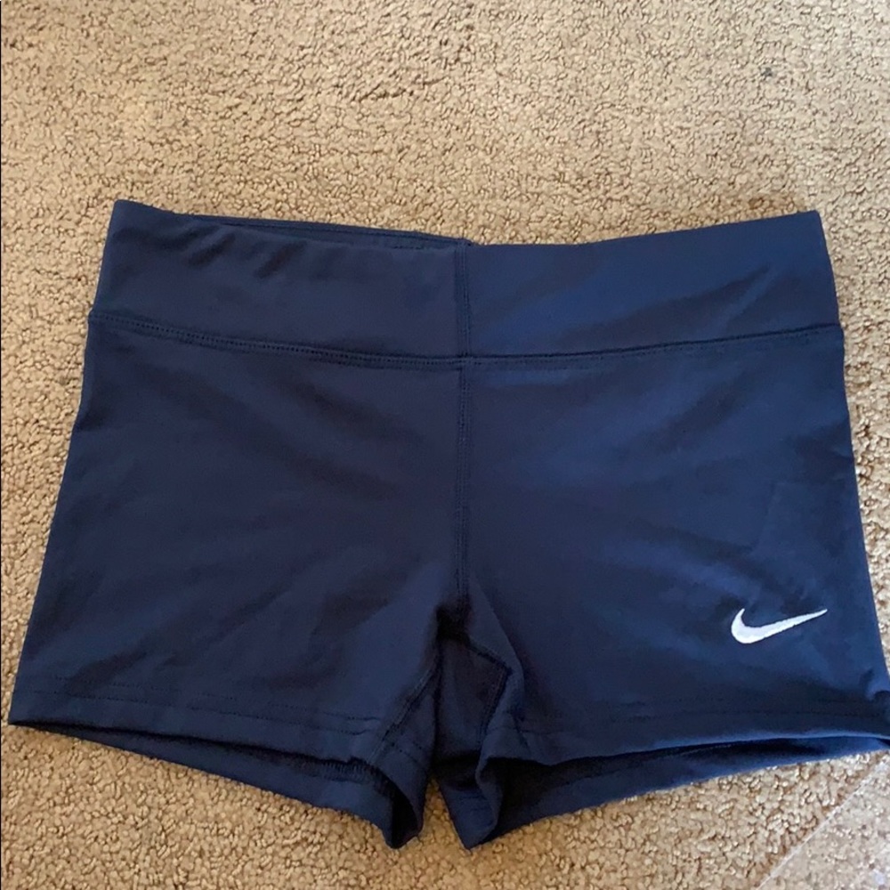 NWOT Girls navy blue nike spandex